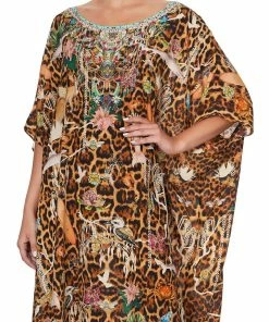 Camilla EBoutique (US) ROUND NECK KAFTAN FAUNA ELECTRO Up To 40% Off