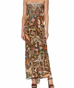 Camilla EBoutique (US) ROUND NECK KAFTAN FAUNA ELECTRO Up To 40% Off