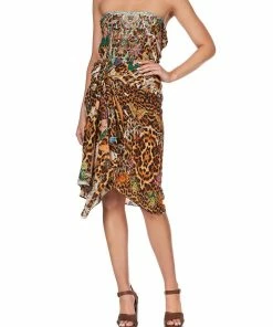 Camilla EBoutique (US) ROUND NECK KAFTAN FAUNA ELECTRO Up To 40% Off