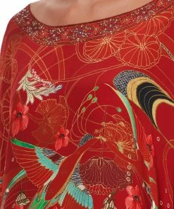Camilla EBoutique (US) ROUND NECK KAFTAN FORBIDDEN FRUIT Up To 40% Off