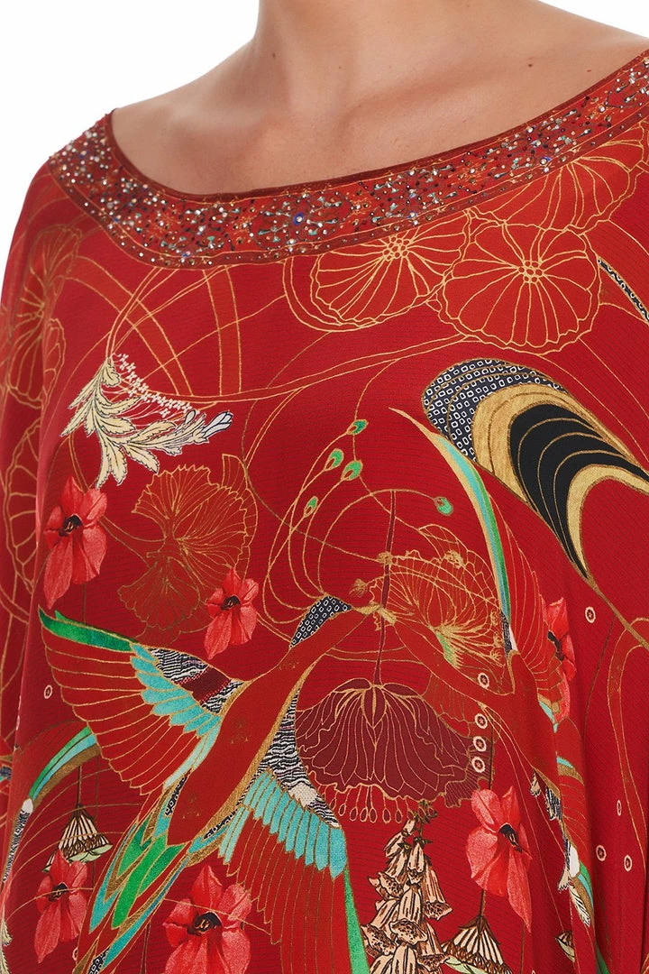 Camilla EBoutique (US) ROUND NECK KAFTAN FORBIDDEN FRUIT Up To 40% Off