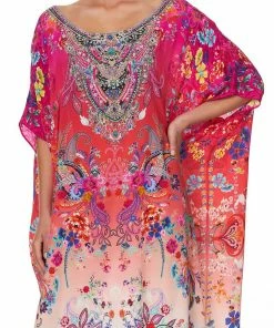 Camilla EBoutique (US) Up To 30% Off ROUND NECK KAFTAN FREE LOVE