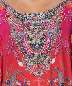 Camilla EBoutique (US) Up To 30% Off ROUND NECK KAFTAN FREE LOVE
