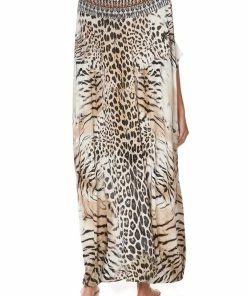 Camilla EBoutique (US) Sale Activewear & Loungewear ROUND NECK KAFTAN JAGUAR