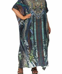 Camilla EBoutique (US) ROUND NECK KAFTAN KOMODO QUEEN