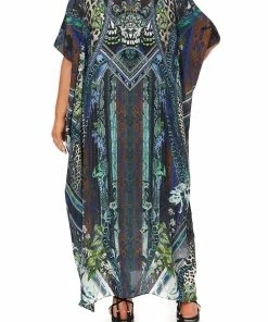 Camilla EBoutique (US) ROUND NECK KAFTAN KOMODO QUEEN