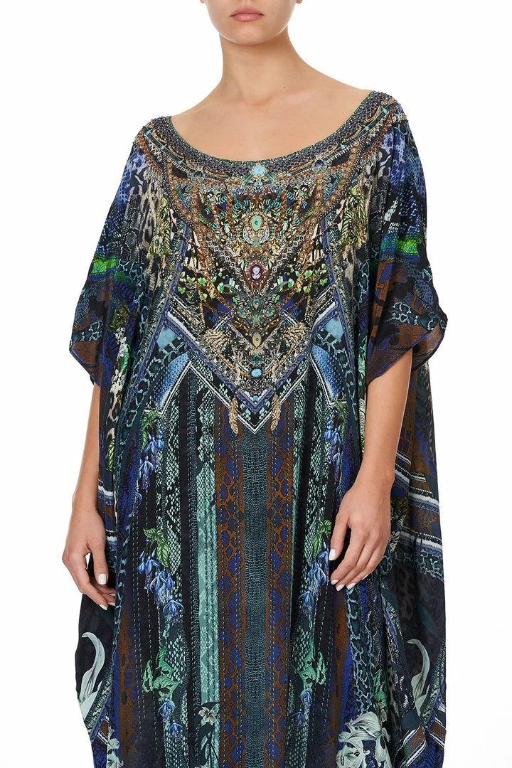 Camilla EBoutique (US) ROUND NECK KAFTAN KOMODO QUEEN