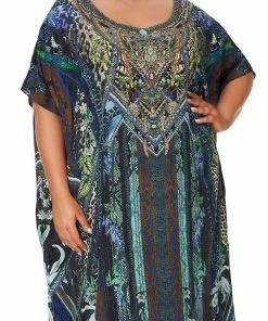 Camilla EBoutique (US) ROUND NECK KAFTAN KOMODO QUEEN