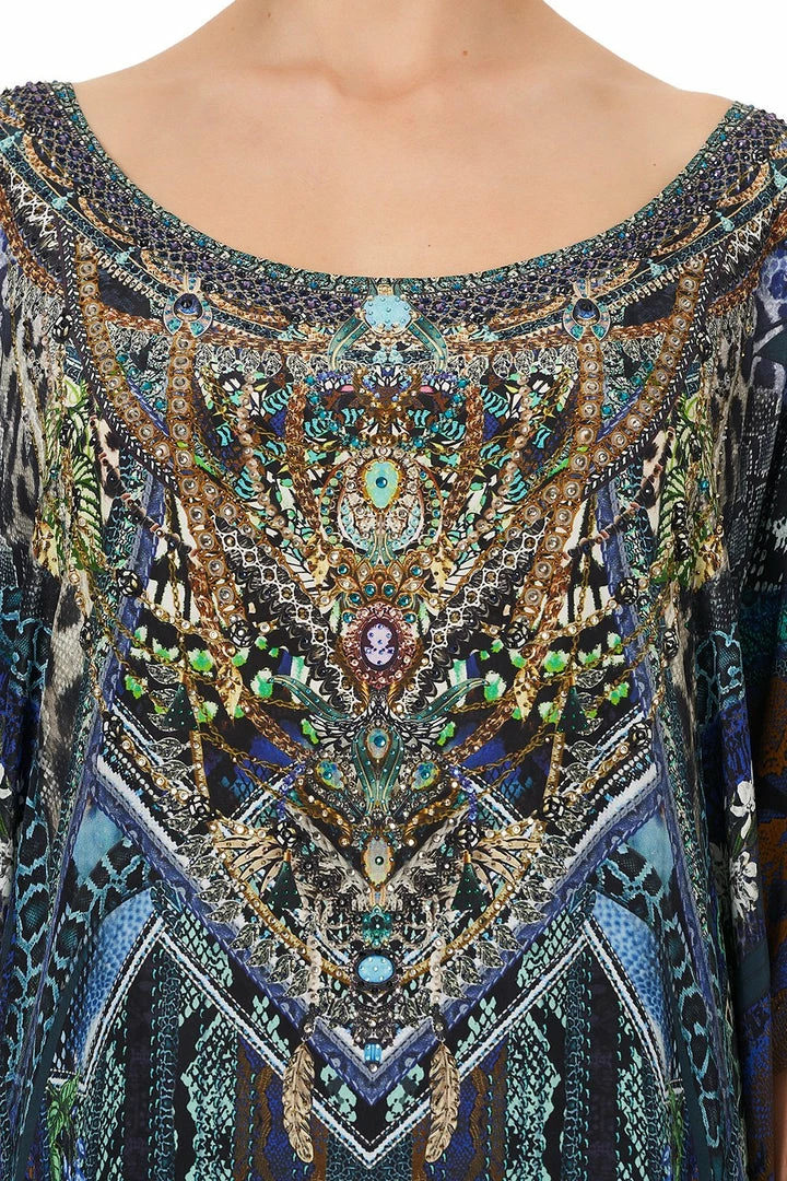 Camilla EBoutique (US) ROUND NECK KAFTAN KOMODO QUEEN