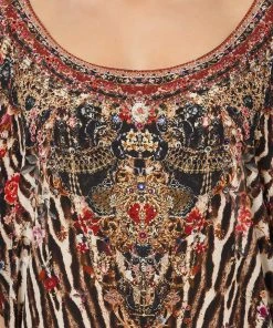 Camilla EBoutique (US) Up To 40% Off ROUND NECK KAFTAN LIV A LITTLE