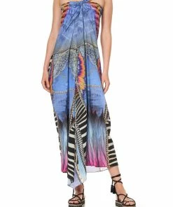 Camilla EBoutique (US) Up To 30% Off ROUND NECK KAFTAN LOVE ON THE WING