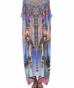 Camilla EBoutique (US) Up To 30% Off ROUND NECK KAFTAN LOVE ON THE WING