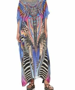 Camilla EBoutique (US) Up To 30% Off ROUND NECK KAFTAN LOVE ON THE WING