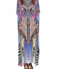 Camilla EBoutique (US) Up To 30% Off ROUND NECK KAFTAN LOVE ON THE WING