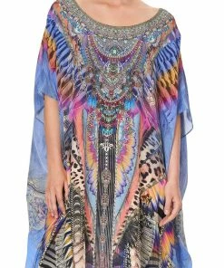 Camilla EBoutique (US) Up To 30% Off ROUND NECK KAFTAN LOVE ON THE WING