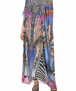Camilla EBoutique (US) Up To 30% Off ROUND NECK KAFTAN LOVE ON THE WING