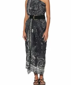 Camilla EBoutique (US) ROUND NECK KAFTAN MIDNIGHT PEARL Up To 30% Off