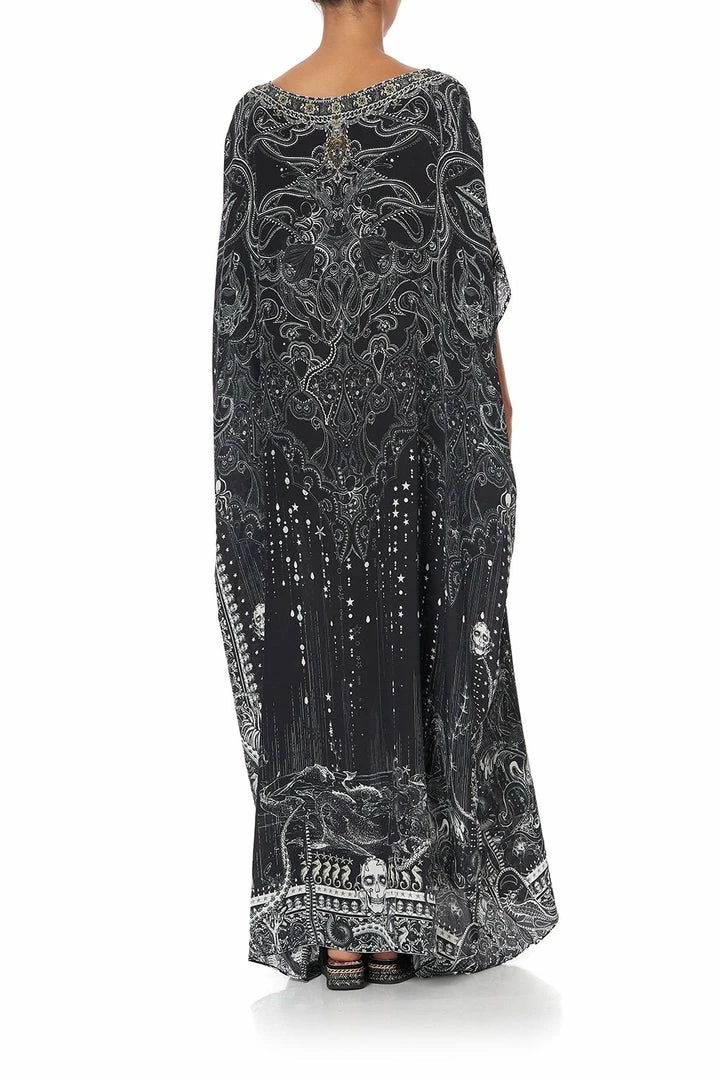 Camilla EBoutique (US) ROUND NECK KAFTAN MIDNIGHT PEARL Up To 30% Off