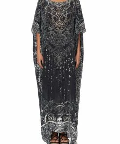 Camilla EBoutique (US) ROUND NECK KAFTAN MIDNIGHT PEARL Up To 30% Off