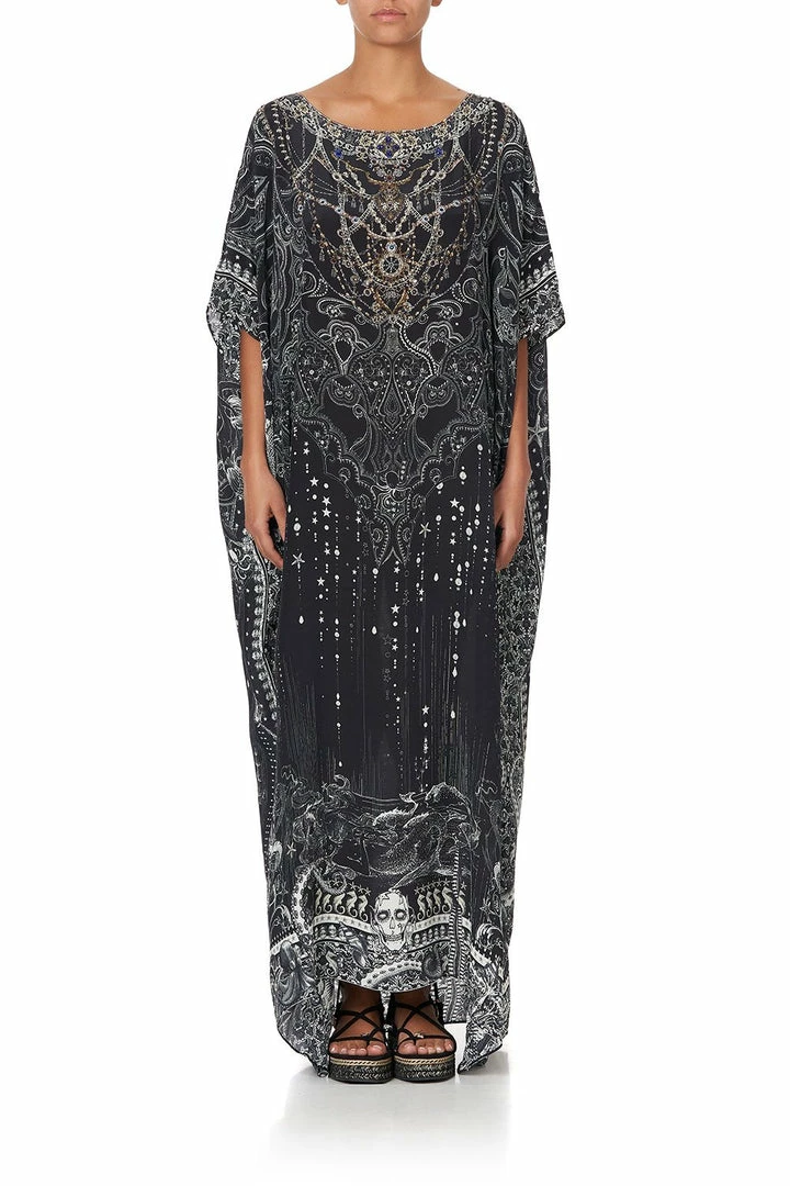 Camilla EBoutique (US) ROUND NECK KAFTAN MIDNIGHT PEARL Up To 30% Off