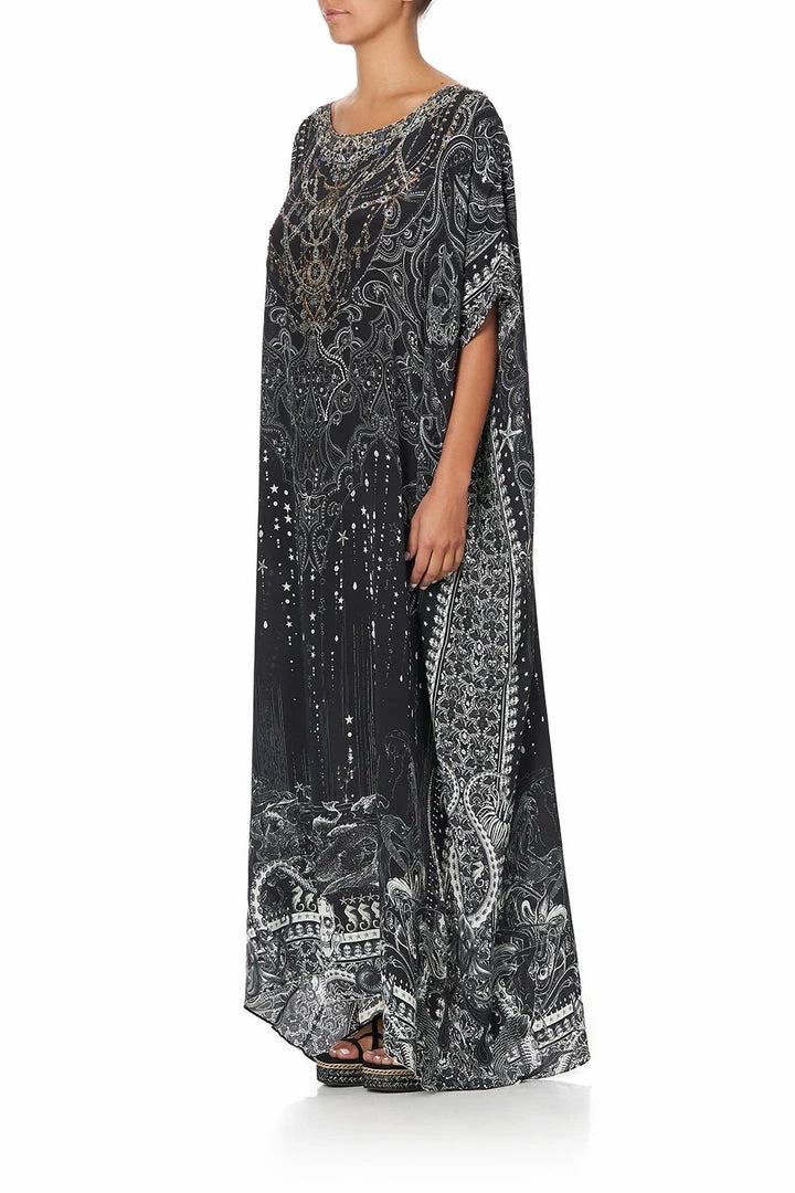 Camilla EBoutique (US) ROUND NECK KAFTAN MIDNIGHT PEARL Up To 30% Off