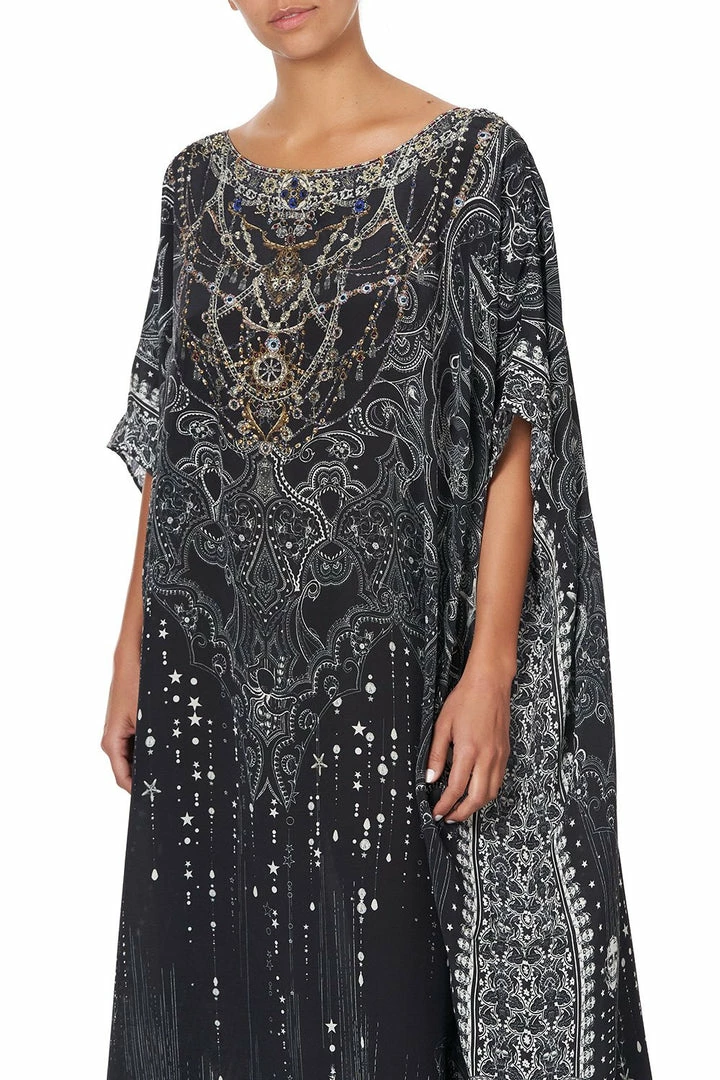 Camilla EBoutique (US) ROUND NECK KAFTAN MIDNIGHT PEARL Up To 30% Off