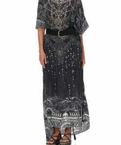 Camilla EBoutique (US) ROUND NECK KAFTAN MIDNIGHT PEARL Up To 30% Off