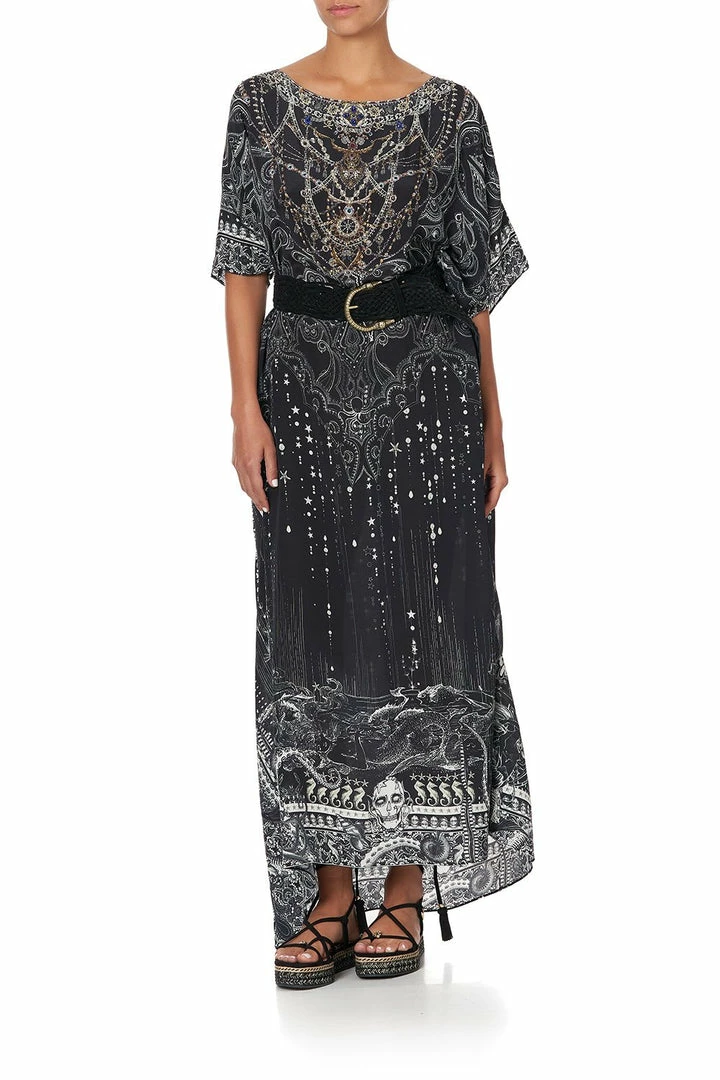 Camilla EBoutique (US) ROUND NECK KAFTAN MIDNIGHT PEARL Up To 30% Off