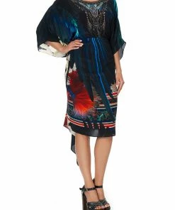 Camilla EBoutique (US) ROUND NECK KAFTAN NIGHT FLIGHT Up To 40% Off