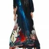 Camilla EBoutique (US) ROUND NECK KAFTAN NIGHT FLIGHT Up To 40% Off