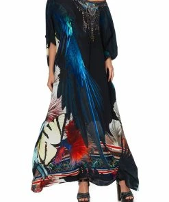 Camilla EBoutique (US) ROUND NECK KAFTAN NIGHT FLIGHT Up To 40% Off