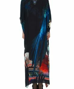 Camilla EBoutique (US) ROUND NECK KAFTAN NIGHT FLIGHT Up To 40% Off