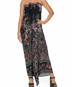 Camilla EBoutique (US) ROUND NECK KAFTAN RESTLESS NIGHTS Up To 40% Off