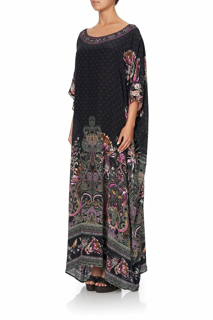 Camilla EBoutique (US) ROUND NECK KAFTAN RESTLESS NIGHTS Up To 40% Off