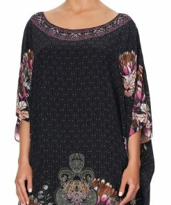 Camilla EBoutique (US) ROUND NECK KAFTAN RESTLESS NIGHTS Up To 40% Off