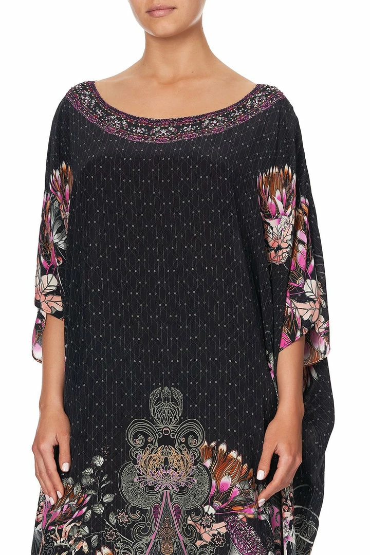 Camilla EBoutique (US) ROUND NECK KAFTAN RESTLESS NIGHTS Up To 40% Off