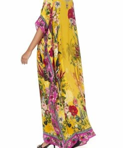 Camilla EBoutique (US) ROUND NECK KAFTAN SAFFRON MOON Up To 30% Off