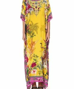 Camilla EBoutique (US) ROUND NECK KAFTAN SAFFRON MOON Up To 30% Off