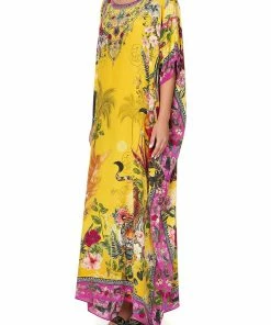 Camilla EBoutique (US) ROUND NECK KAFTAN SAFFRON MOON Up To 30% Off