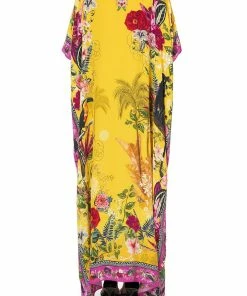 Camilla EBoutique (US) ROUND NECK KAFTAN SAFFRON MOON Up To 30% Off