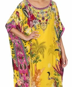 Camilla EBoutique (US) ROUND NECK KAFTAN SAFFRON MOON Up To 30% Off