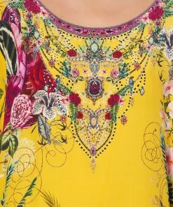 Camilla EBoutique (US) ROUND NECK KAFTAN SAFFRON MOON Up To 30% Off