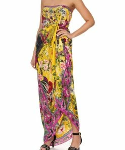 Camilla EBoutique (US) ROUND NECK KAFTAN SAFFRON MOON Up To 30% Off