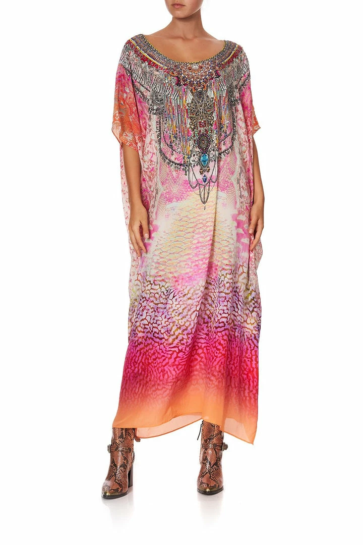 Camilla EBoutique (US) ROUND NECK KAFTAN SERPENTINE DREAMS
