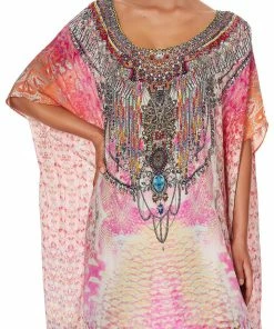 Camilla EBoutique (US) ROUND NECK KAFTAN SERPENTINE DREAMS