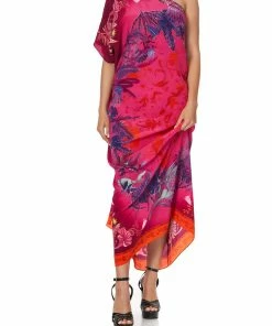 Camilla EBoutique (US) ROUND NECK KAFTAN TROPIC OF NEON Up To 30% Off