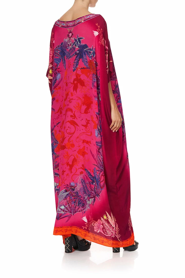 Camilla EBoutique (US) ROUND NECK KAFTAN TROPIC OF NEON Up To 30% Off