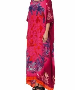 Camilla EBoutique (US) ROUND NECK KAFTAN TROPIC OF NEON Up To 30% Off