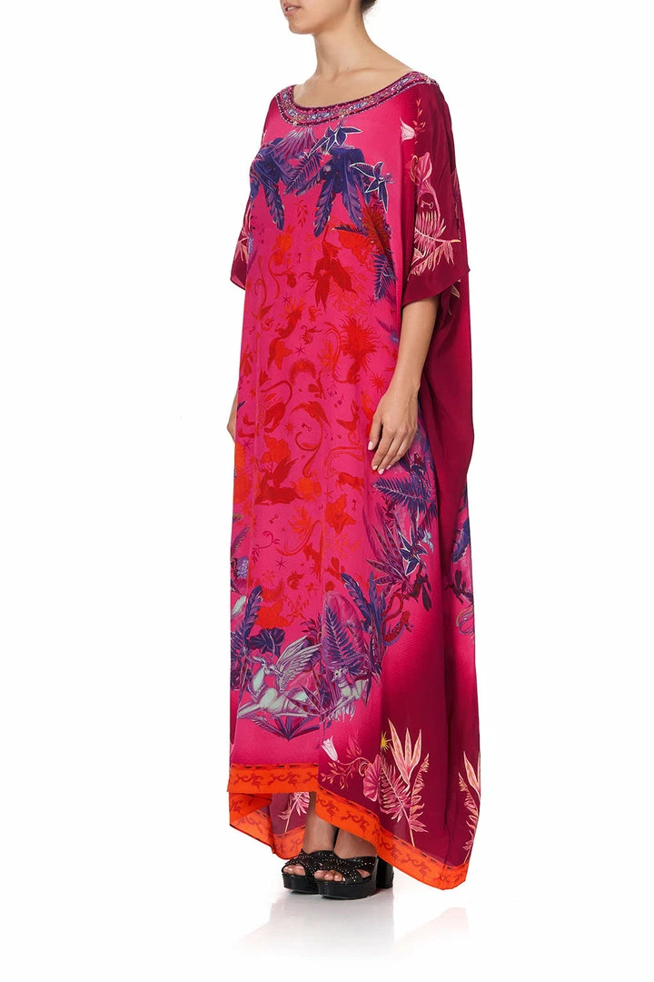 Camilla EBoutique (US) ROUND NECK KAFTAN TROPIC OF NEON Up To 30% Off