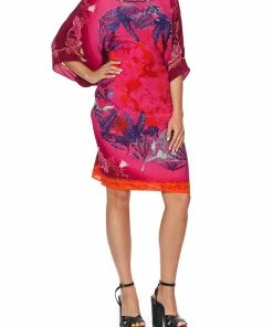 Camilla EBoutique (US) ROUND NECK KAFTAN TROPIC OF NEON Up To 30% Off